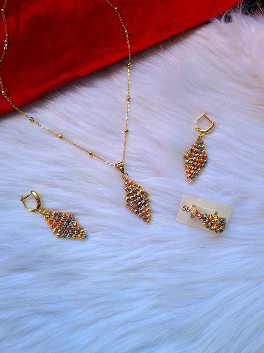 pareur plaqué or inoxydable #F12