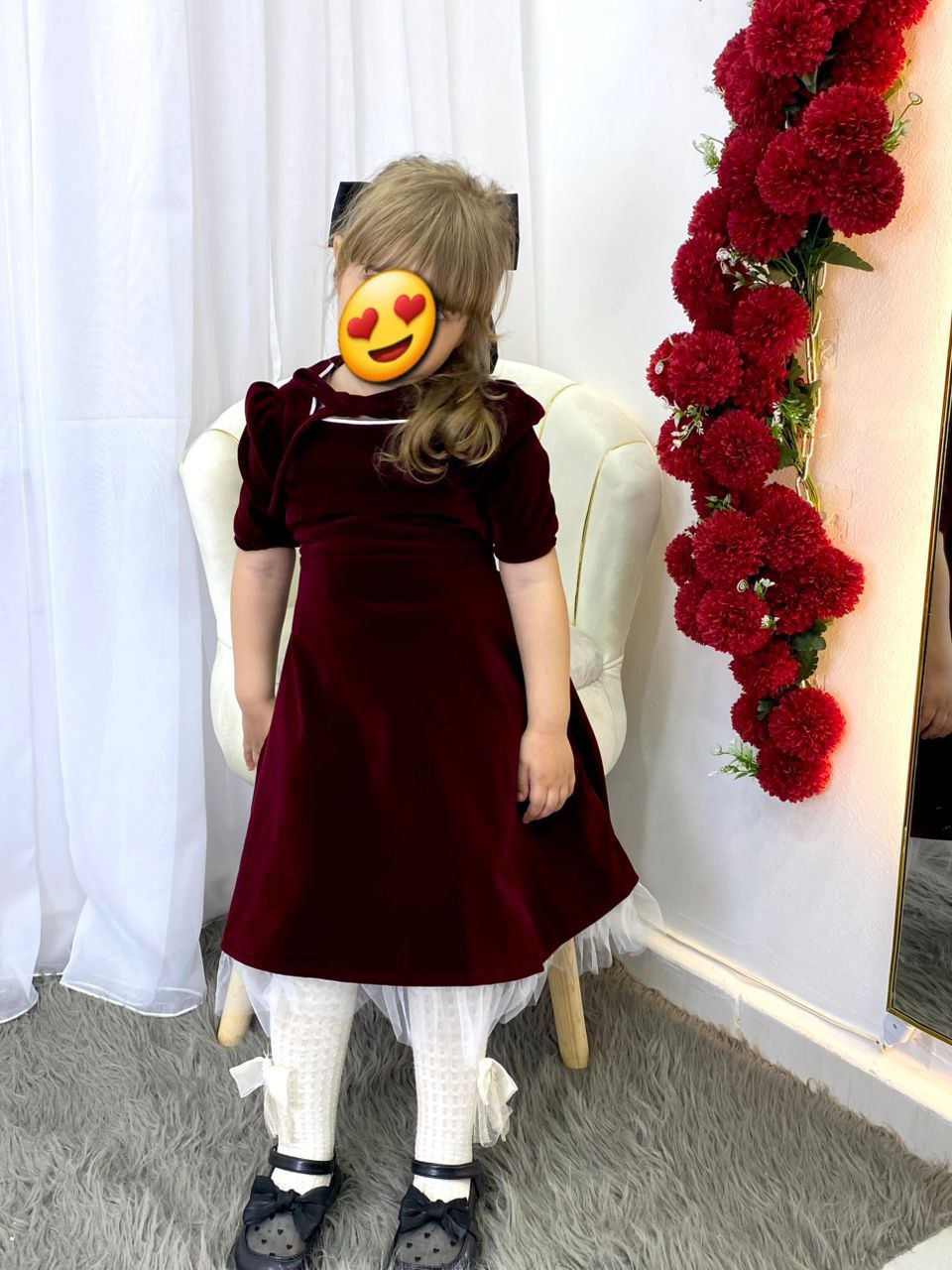 فستان أميرة العيد-KIDS robe