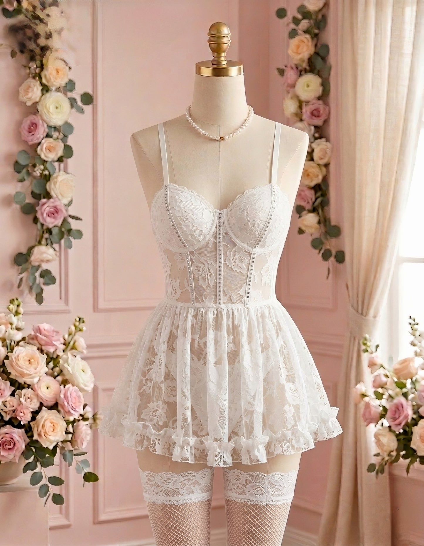 ✨ Ensemble Lingerie 3 Pièces Élégant