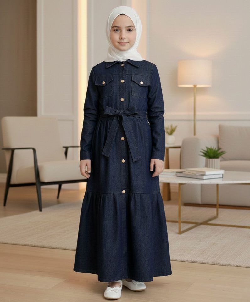 فستان البنات- jeans