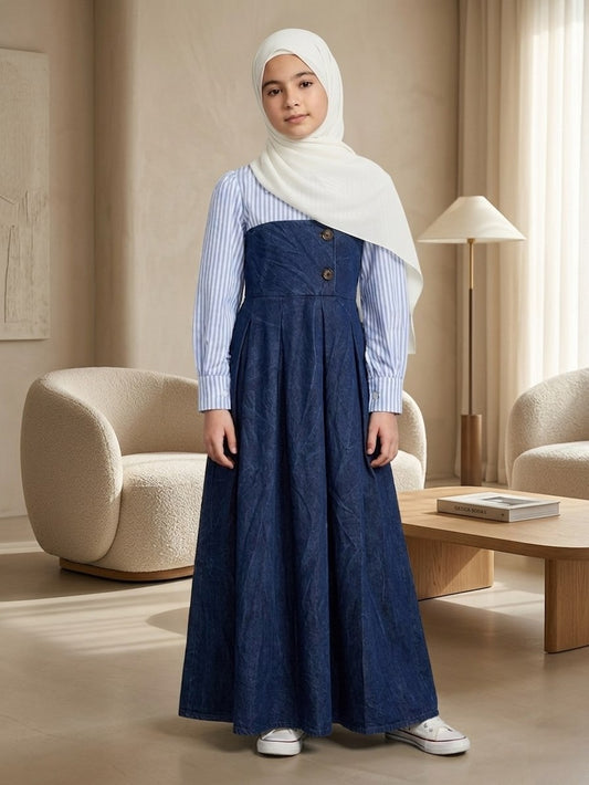 فستان البنات- jeans 🌸
