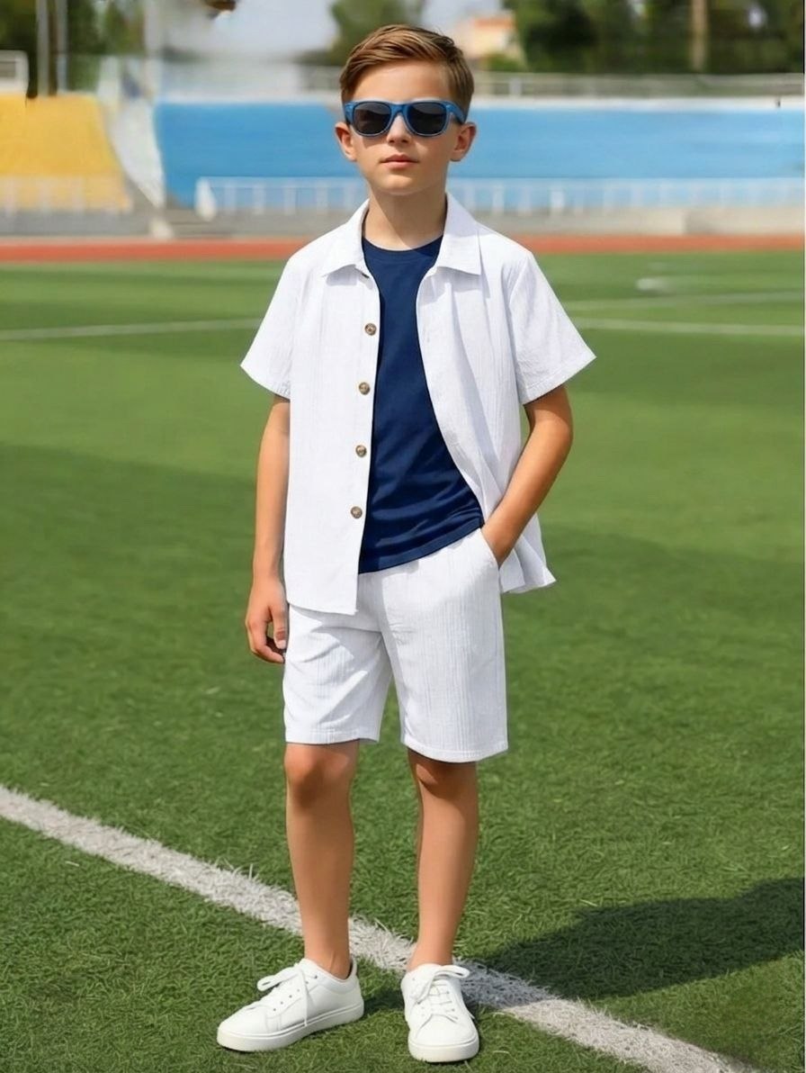 طقم صيفي للأولاد