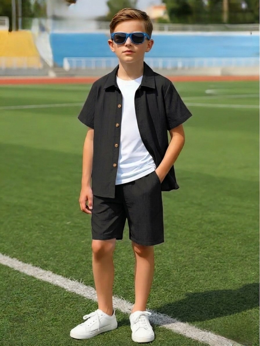 طقم صيفي للأولاد