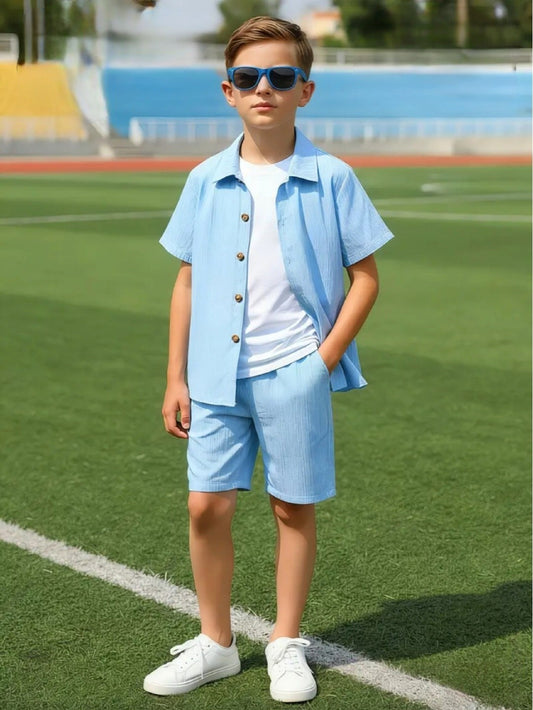 طقم صيفي للأولاد