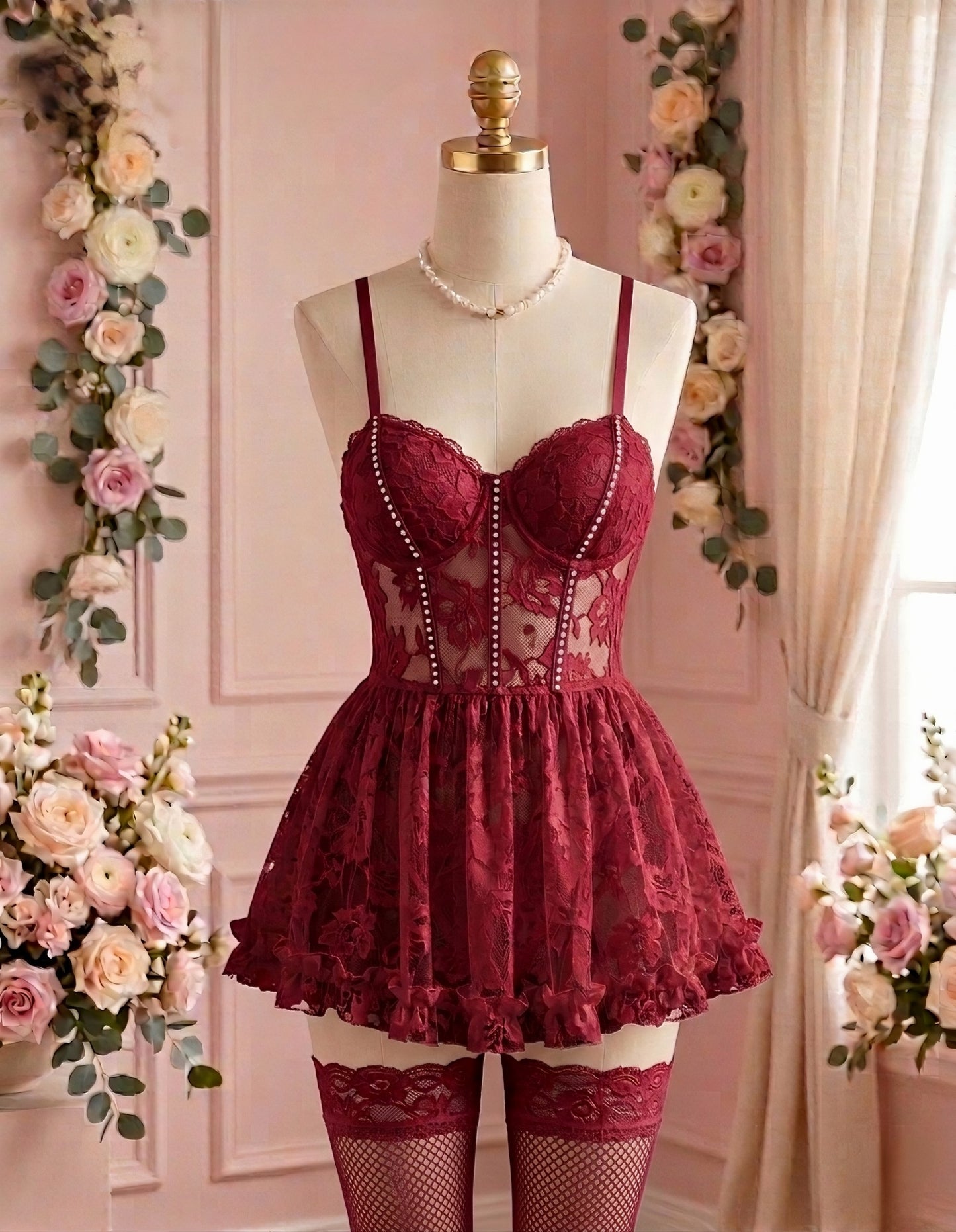 ✨ Ensemble Lingerie 3 Pièces Élégant