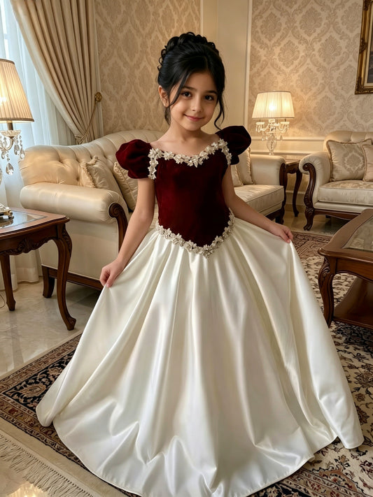 Robe de Cérémonie Camizora – Élégance Princess 🌸