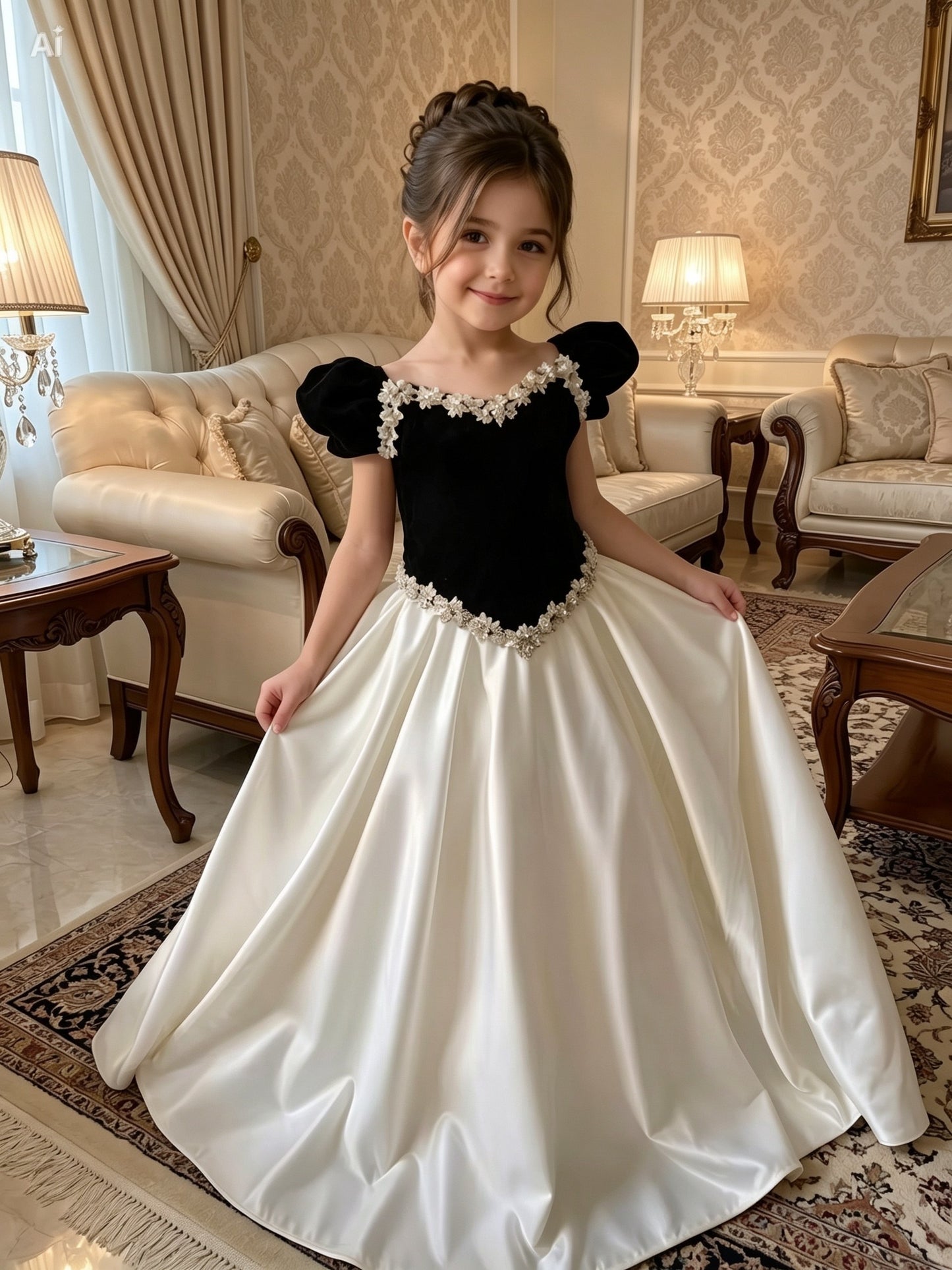 Robe de Cérémonie Camizora – Élégance Princess 🌸