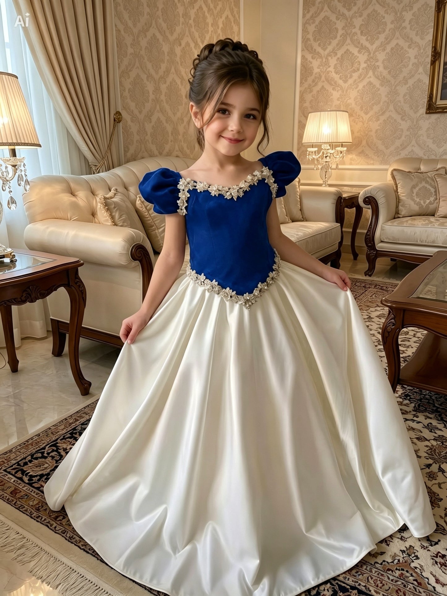 Robe de Cérémonie Camizora – Élégance Princess 🌸